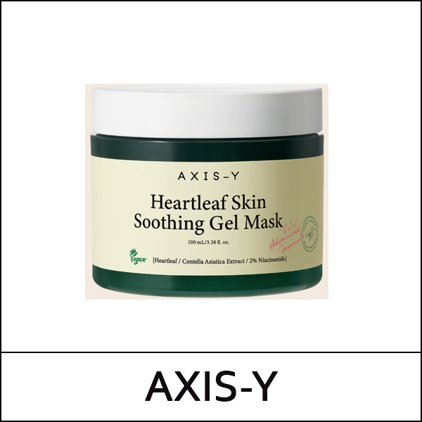 [AXIS-Y] (sg) Heartleaf Skin Soothing Gel Mask 100ml / 501(59)15(7) / 12,000 won(R)