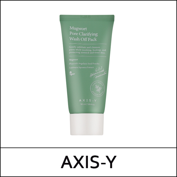 [AXIS-Y] (bo) Mugwort Pore Clarifying Wash Off Pack 100ml / 615(14) / 6,900 won(R)