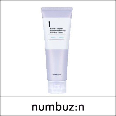 [numbuz:n] numbuzin ★ Sale 48% ★ (b) No.1 Purple Complex Moisture Balancing Soothing Cream 100ml / Box 50 / 351(13R)52 / 30,000 won() / Sold Out