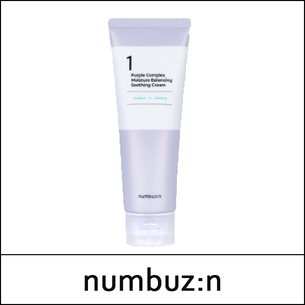[numbuz:n] numbuzin ★ Sale 48% ★ (b) No.1 Purple Complex Moisture Balancing Soothing Cream 100ml / Box 50 / 351(13R)52 / 30,000 won() / Sold Out