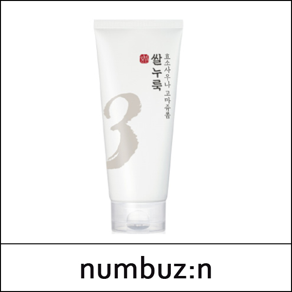 [numbuzin] ★ Sale 72% ★ (bo) No.3 Rice Enzyme Skin Softening Clearing Foam 170ml / 쌀누룩 / 0801(7) / 32,000 won()