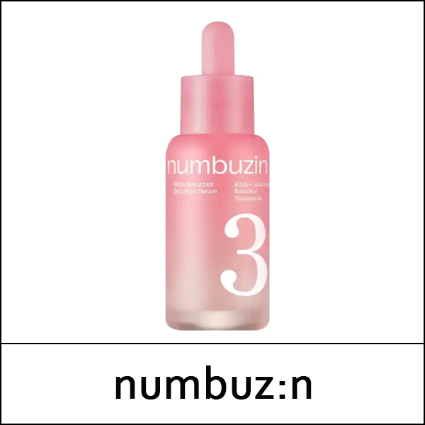 [numbuzin] (bo) No.3 Bifida Bakuchiol Zero Pore Serum 30ml / Box 60 / (jn) 711(701) / (j) 921/83150(11) / 14,400 won(R)