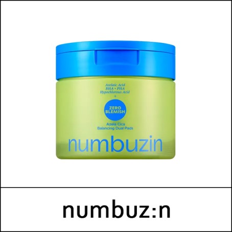 [numbuzin] (bo) No.0 Zero Blemish Azela Cica Balancing Dual Pads 210ml (60 Pads) / 82101(5) / 14,000 won(R)
