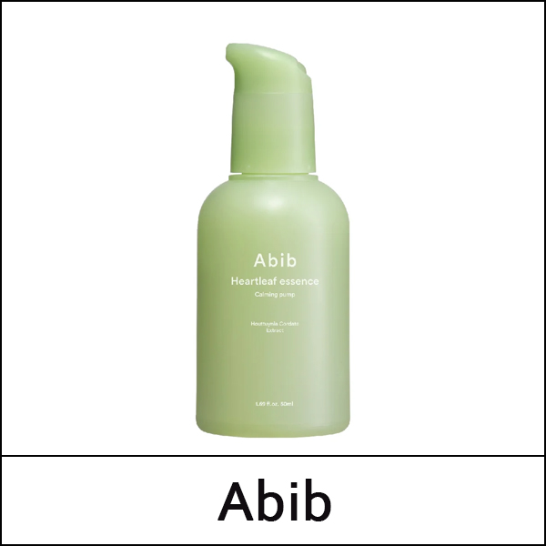 [Abib] (bo) Heartleaf Essence Calming Pump 50ml / EXP 2027.08 / Box 160 / 8999(18) / 9,800 won(R)
