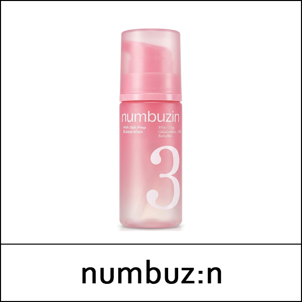 [numbuz:n] numbuzin (bo) No.3 PHA Skin Prep Bubble Mask 90ml / 42101(10) / 13,700 won(R)