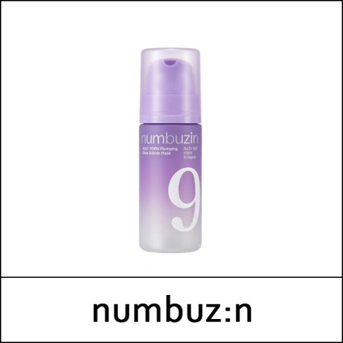 [numbuz:n] numbuzin (bo) No.9 NAD+ PDRN Plumping Glow Bubble Mask 85ml / 42101(10) / 13,700 won(R)
