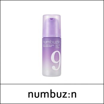 [numbuz:n] numbuzin (bo) No.9 NAD+ PDRN Plumping Glow Bubble Mask 85ml / 52101(10) / 13,700 won(R)