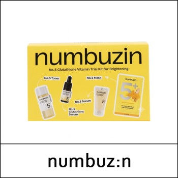 [numbuz:n] numbuzin (bo) No.5+ Glutathione Vitamin Trial Kit for Brightening / 83101(7) / 15,200 won(R)