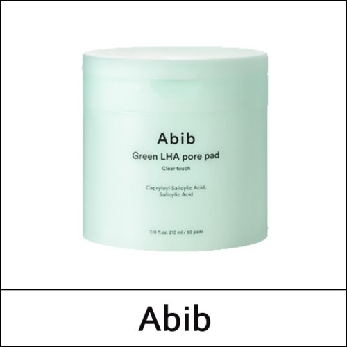 [Abib] (bo) Green LHA Pore Pad Clear Touch 60pads(210ml) / 11199(4) / 7,000 won()