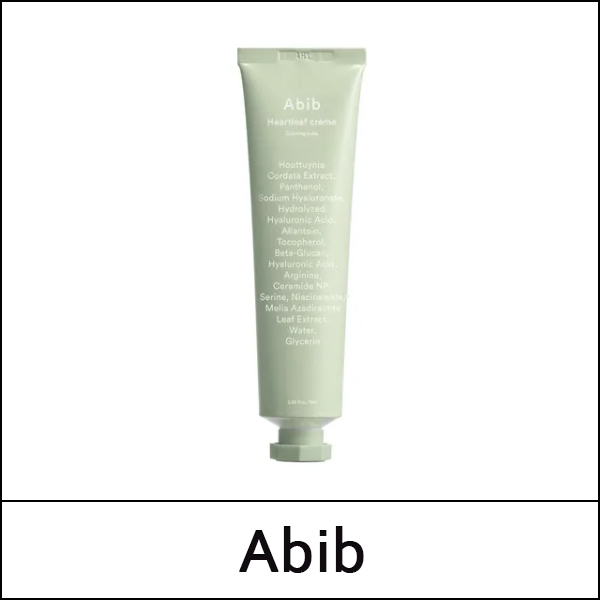 [Abib] (bo) heartleaf Cream Calming Tube 75ml / 어성초 / 21101(13) / 12,400 won(R)