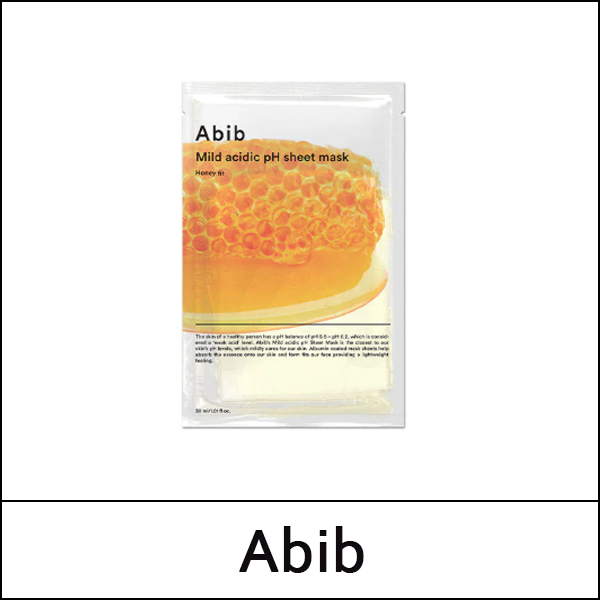 [Abib] (bo) Mild Acidic pH Sheet Mask Honey Fit (30ml*10ea) 1 Pack / EXP 2027.05 / (jL) 821/42199(4) / 10,000 won(R)
