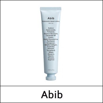 [Abib] (bo) Hyaluronic Boom Crème (Water Tube) 75ml / 72101(13) / 14,000 won(R)