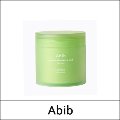 [Abib] (bo) Heartleaf Essence Pad Clear Touch (70ea) 250ml / 61101(0.7) / 12,800 won(R) / 부피무게