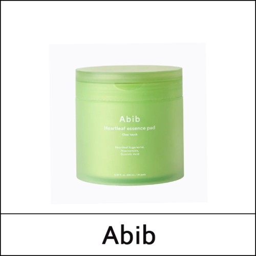 [Abib] (bo) Heartleaf Essence Pad Clear Touch (70ea) 250ml / 61101(0.7) / 12,800 won(R) / 부피무게
