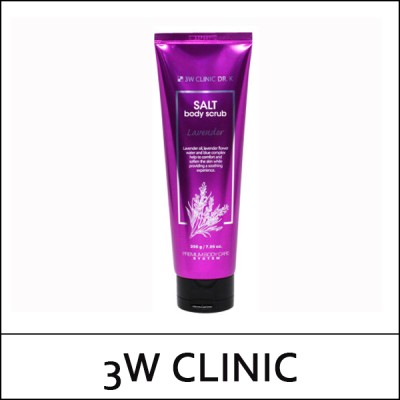 [3W Clinic] 3WClinic (b) DR.K Salt Lavender Body Scrub 200g / 0415(6) / 4,600 won(R)