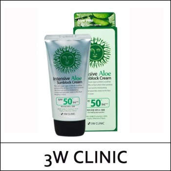 [3W Clinic] (b) Intensive Aloe Sunblock Cream 70ml / 9103(16) / 2,500 won(R)