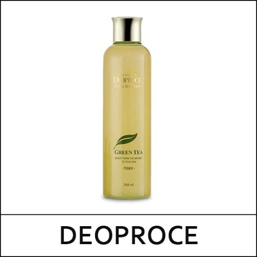 [DEOPROCE] (ov) Premium Green Tea Total Solution Toner 260ml / EXP 2026.05 / 4399(4) / 1,000 won(R)
