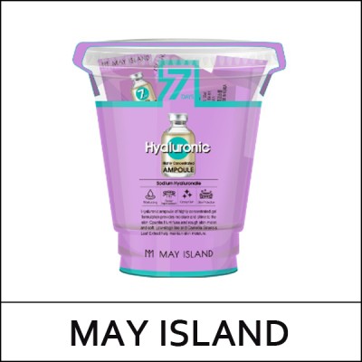 [MAY ISLAND] (s) 7 Days Highly Concentrated Hyaluronic Ampoule (3g*12ea) 1 Pack / EXP 2027.01 / Box 50 / 15,000 won(12R)