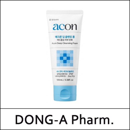 [DONG-A Pharm] (bo) Acon Deep Cleansing Foam 100ml / 121(11)01(11) / 13,400 won(R)