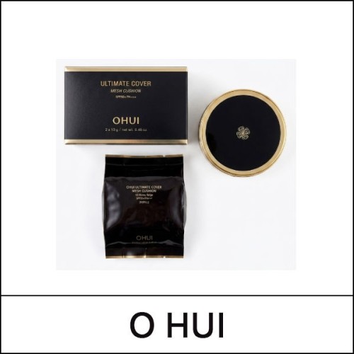 [O HUI] (sg) Ultimate Cover Mesh Cushion Set (Original 15g + Refill 1ea) / #02 Honey Beige / 581(861)01(10) / 20,300 won(R) / 부피무게