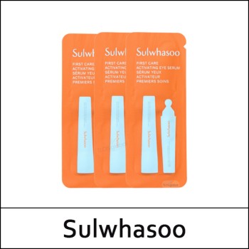 [Sulwhasoo] (sg) First Care Activating Eye Serum 1ml*12ea / 윤조아이세럼 / 55(05)01(25) / 6,000 won(R)