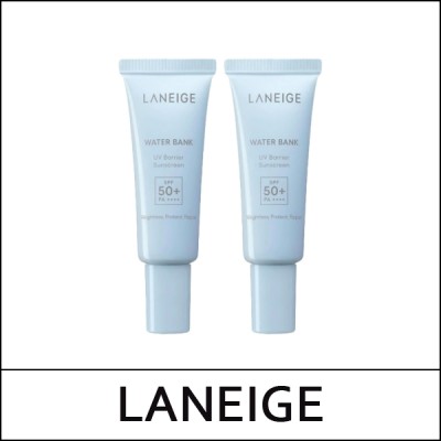 [LANEIGE] (tt) Water Bank UV Barrier sunscreen 10ml*2ea / Mini / 502(24) / 6,000 won(R)