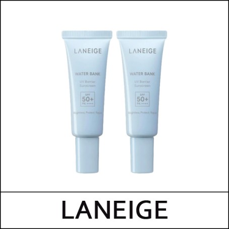 [LANEIGE] (tt) Water Bank UV Barrier sunscreen 10ml*2ea / Mini / 502(24) / 6,000 won(R)
