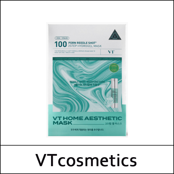 [VT Cosmetics] (bo) PDRN Reedle Shot 100 2-Step Hydrogel Mask (1.5g + 35g * 5ea) 1 Pack / 0902(5) / 10,400 won(R) / S