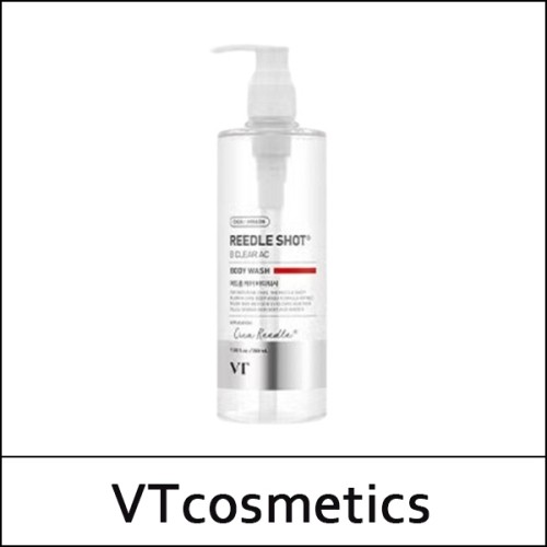 [VT Cosmetics] (da) VT Reedle Shot B Clear AC Body Wash 350ml /502(4) / 6,000 won(R)