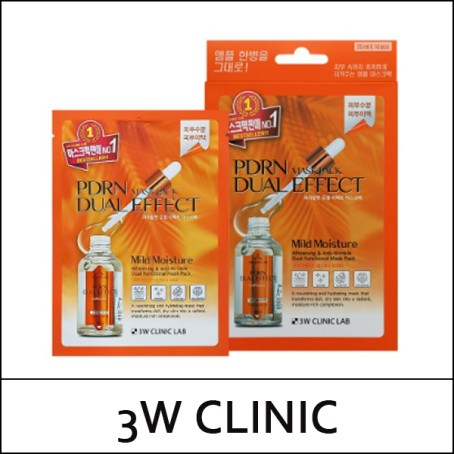 [3W Clinic] (b) PDRN Dual Effect Mask Pack (25ml*10ea) 1 Pack / 5302(4) / 4,200 won(R)