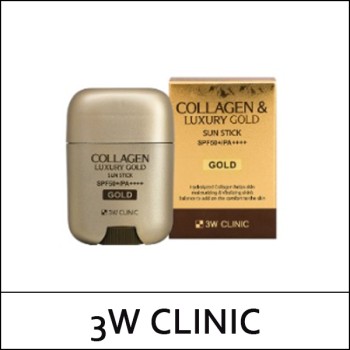 [3W Clinic] (b) Collagen & Luxury Gold Sun Stick 18g / 1515(20) / 5,800 won(R)