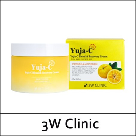 [3W Clinic] (b) Yuja-C Blemish Recovery Cream 110g / 5402(7) / 5,500 won(R)