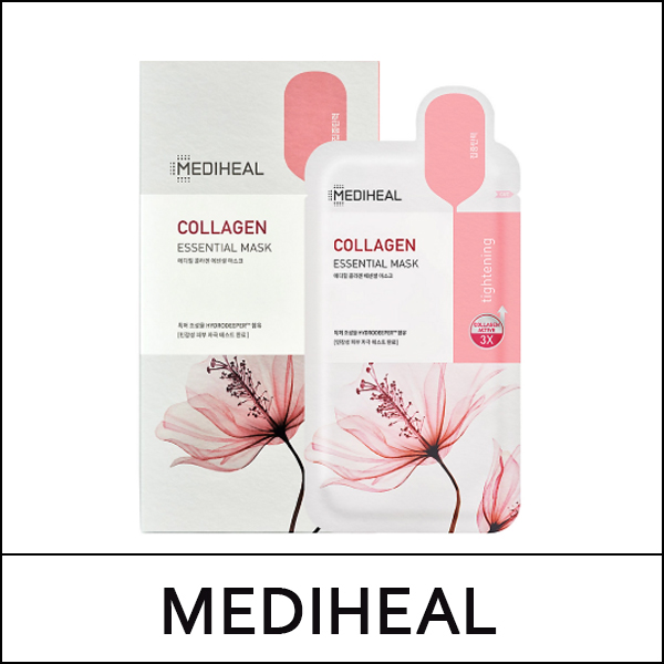[MEDIHEAL] (bo) Collagen Essential Mask (24ml*10ea) 1 Pack / (j) / 88(08)49(58)50(5) / 9,600 won(R)