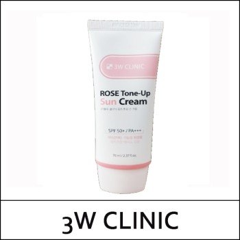 [3W Clinic] (b) Rose Tone-Up Sun Cream 70ml / Rose Tone Up Sun Cream / 9103(14) / 2,500 won(R)