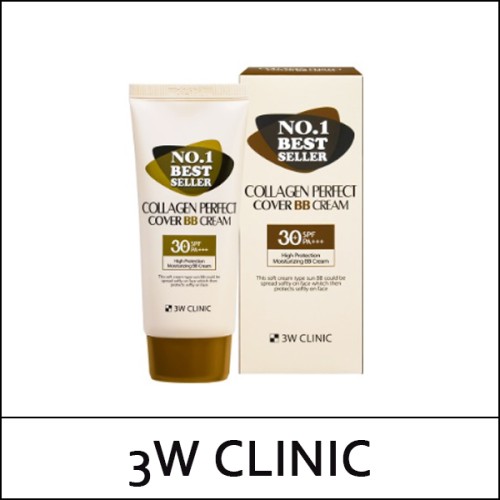 [3W Clinic] (b) Collagen Perfect Cover BB Cream 50ml / 0203(16) / 2,600 won(R)