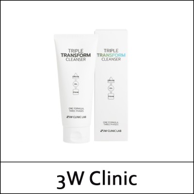 [3W Clinic] (b) Triple Transform Cleanser 150ml / 5501(8) / 6,100 won (R)