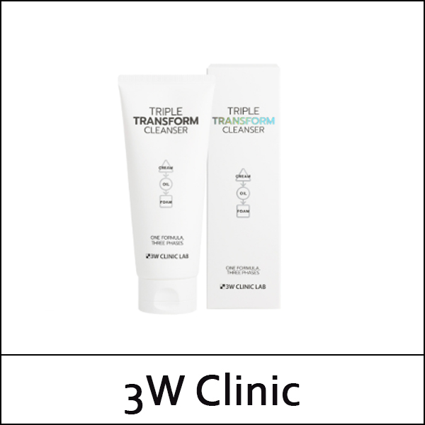 [3W Clinic] (b) Triple Transform Cleanser 150ml / 5501(8) / 6,100 won (R)