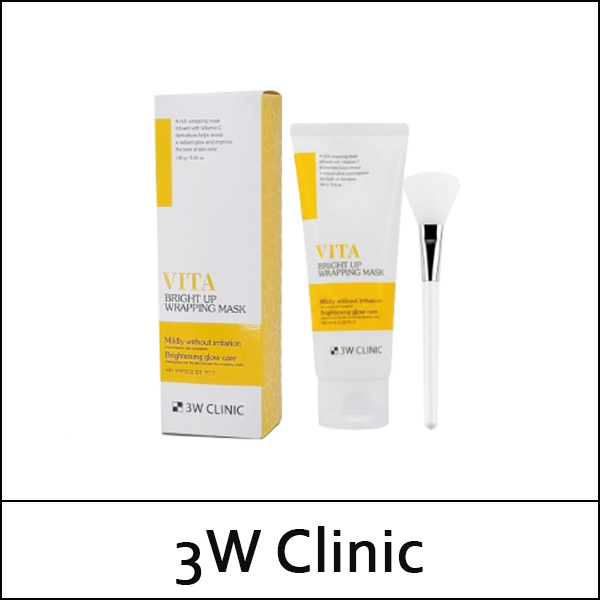 [3W Clinic] (b) Vita Bright Up Wrapping Mask 100g / 5415(10) / 5,200 won (R)