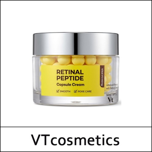 [VT Cosmetics] ★ Sale 52% ★ (bo) Retinal Peptide Capsule Cream 50ml / 941(531)01(10) / 34,000 won()