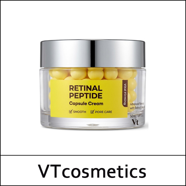 [VT Cosmetics] ★ Sale 52% ★ (bo) Retinal Peptide Capsule Cream 50ml / 941(531)01(10) / 34,000 won()