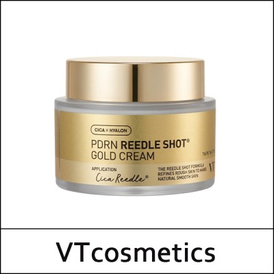 [VT Cosmetics] ★ Sale 80% ★ (bo) PDRN Reedle Shot Gold Cream 50ml / 121(11)01(11) / 68,000 won()