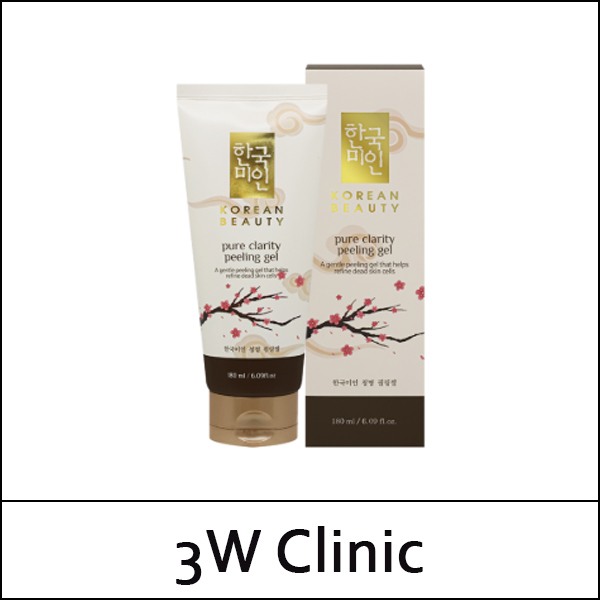 [3W Clinic] (b) Korean Beauty Pure Clarity Peeling Gel 180ml / 335(7) / 4,000 won(R)