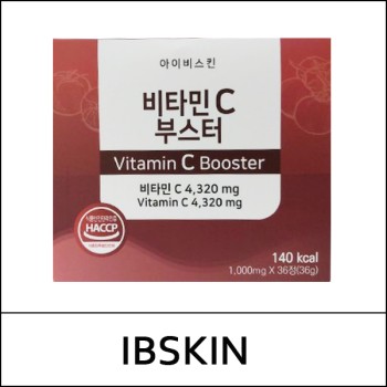 [IBSKIN] (sg) Vitamin C Booster (1000mg*36ea) 1 Pack / 66(06)50(8) / 7,200 won(R)