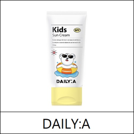 [DAILY:A] (ov) Kids Sun Cream 50ml / 32/22(02)05(20) / 3,000 won(R)