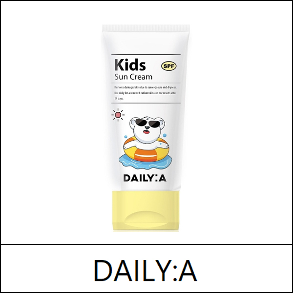 [DAILY:A] (ov) Kids Sun Cream 50ml / 32/22(02)05(20) / 3,000 won(R)