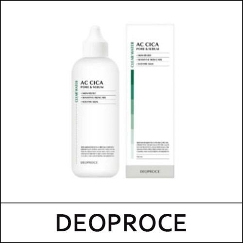 [DEOPROCE] (ov) AC Cica Pore & Sebum Clear Water 150ml / EXP 2026.09 / 3499(8) / 1,000 won(R)