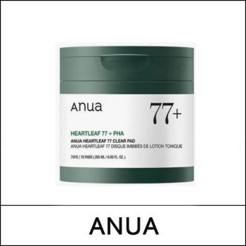[ANUA] (lm) Heartleaf 77% Clear Pad (70ea)160ml / EXP 2027.05 / 94199(5) / 10,000 won(R)