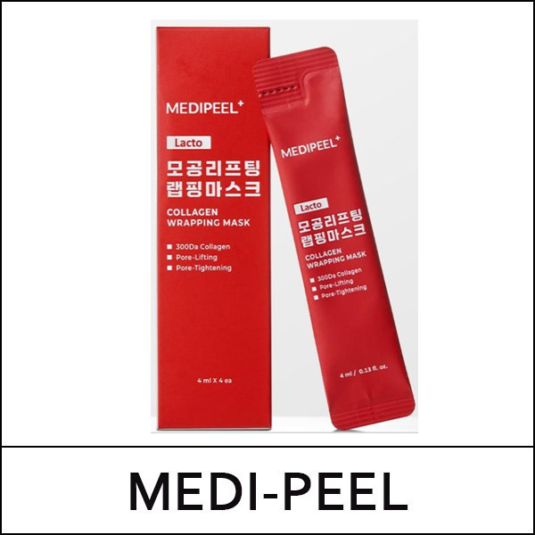 [MEDI-PEEL] (da) Lacto Pore Lifting Wrapping Mask (4ml*4ea) 1 Pack / 0335(24) / 4,000 won(R)