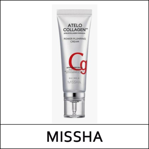 [MISSHA] ★ Sale 54% ★ (hp) Atelo Collagen 500 Power Plumping Cream 40ml / (20R)46 / 34,000 won()