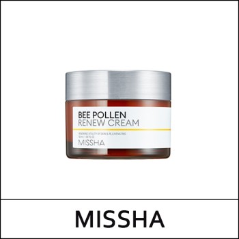 [MISSHA] ★ Sale 55% ★ (hp) Bee Pollen Renew Cream 50ml / Box 120 / (lm345) / 32,000 won()